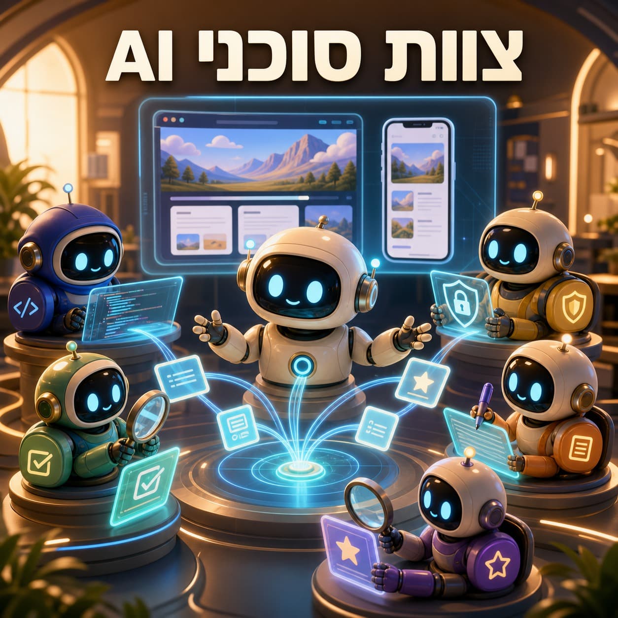 מאמר 9- איך הופכים את Claude מעוזר אחד לצוות שלם?